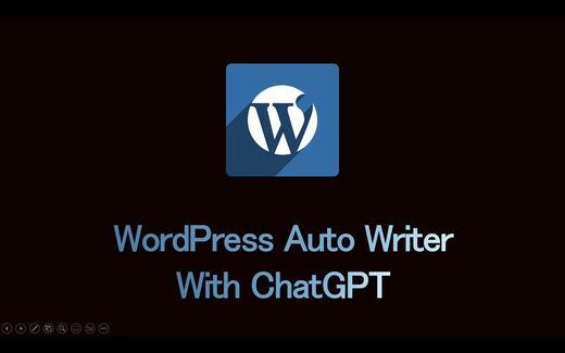 워드프레스 자동 포스팅 프로그램 개발 강의 (ChatGPT API)강의 썸네일